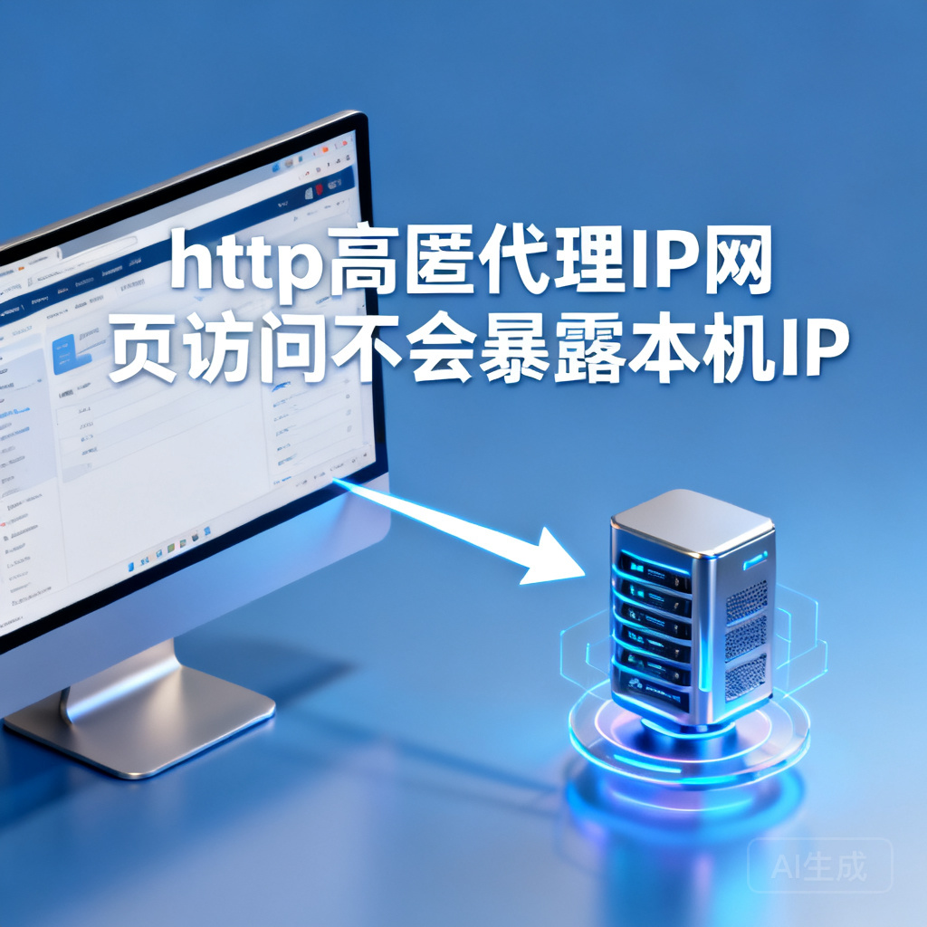 http高匿代理IP网页访问不会暴露本机IP？ 